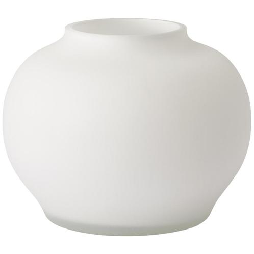 25% Korting | Bolia Mingei Vaas, Huis en Inrichting, Woonaccessoires | Vazen, Wit, Zo goed als nieuw, Glas, Verzenden