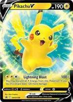 Pikachu V swsh198 Sword&Shield Promos, Ophalen of Verzenden, Nieuw, Losse kaart, Foil