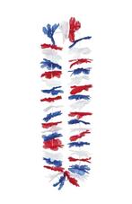 Hawaii Krans Rood Wit Blauw, Verzenden, Nieuw