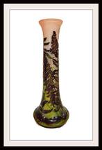 Emile Gallé - Vaas - Glas - Grand vase Gallé - H. 78 cm(!), Antiek en Kunst