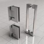 Scharnierset + Hendel tbv Nisdeur Wiesbaden Zonder Profiel, Doe-het-zelf en Verbouw, Sanitair, Ophalen of Verzenden, Nieuw