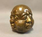 Beeldje - Four Faces Buddha - 1,4 kg - Brons