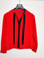 Stylish Red Blouse with Black Accents, Verzenden, Nieuw