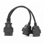 Universele 16-pins OBD2 Verleng- Splitterkabel 2-delig (30 c, Verzenden, Nieuw