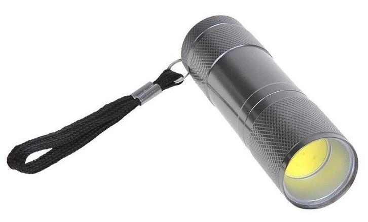 Flashlight COB LED aluminium, Auto diversen, Autogereedschap, Verzenden