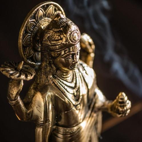 Beeld Dhanvantari (God of Ayurveda) - Messing, Sport en Fitness, Gezondheidsproducten en Wellness, Nieuw