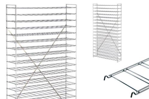 Wijnrek | RVS | 216 Flessen | 120x30x190 cm, Zakelijke goederen, Horeca | Keukenapparatuur, Verzenden