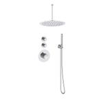 Sani Royal Pro Inbouw Regendouche Chroom Messing met 2, Nieuw