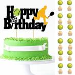 Voetbal taart topper en cupcake set Goal, Verzenden, Nieuw, Taarten of Cupcakes, Versiering