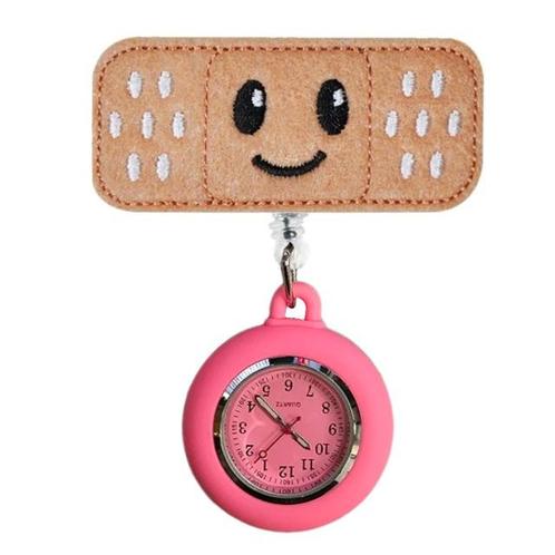 Fako® - Verpleegstershorloge - Roller Pleister - Emoji Smile, Sieraden, Tassen en Uiterlijk, Horloges | Dames, Verzenden
