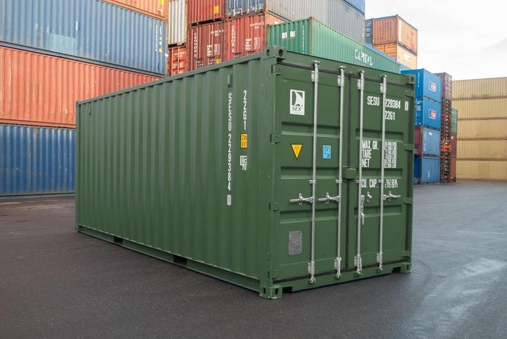 20ft Zeecontainer | NIEUW | diverse kleuren | opslag, Zakelijke goederen, Machines en Bouw | Keten en Containers