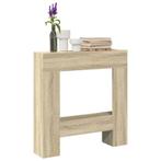 vidaXL Haardombouw 81x18x82 cm bewerkt hout sonoma, Verzenden, Nieuw