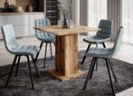 Meubella eetkamertafel Swen eiken vierkant 80x80 cm, Huis en Inrichting, Tafels | Eettafels, 50 tot 100 cm, Verzenden, Nieuw, 50 tot 100 cm