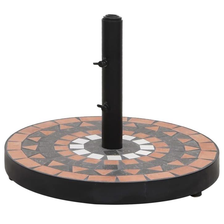 Stevige Parasolvoet 12kg rond | OP = OP | 46% Korting, Tuin en Terras, Parasols, Verstelbaar, Nieuw, Parasolvoet, Ophalen of Verzenden