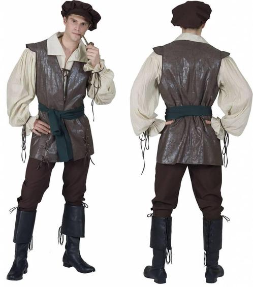 Middeleeuwse farmer 5-delig, Kleding | Heren, Carnavalskleding en Feestkleding, Nieuw, Ophalen of Verzenden