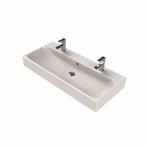 Wastafel Vrijhangend Sanicare Q17 101x46,5 cm Keramisch Wit, Ophalen of Verzenden, Nieuw