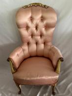 veneziano - Fauteuil - Hout, Zijde - Barokfauteuil