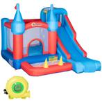 Opblaasbaar Springkasteel Voor 4 Kinderen Waterspringkasteel