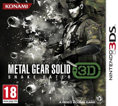 3DS Metal Gear Solid: Snake Eater 3D, Spelcomputers en Games, Games | Nintendo 2DS en 3DS, Zo goed als nieuw, Verzenden
