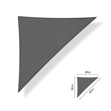 Schaduwdoek driehoek 90g 3x3x4,2 Cool grey beschikbaar voor biedingen