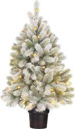 2dekans | Black Box Trees Nigata Kunstkerstboom in Pot met, Diversen, Kerst, Ophalen of Verzenden, Zo goed als nieuw
