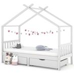 vidaXL Kinderbedframe met lades massief grenenhout 90x200 cm, Kinderen en Baby's, Verzenden, Nieuw