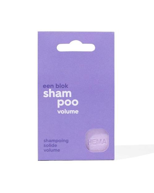 HEMA Blok shampoo volume 65g 1+1 gratis, Sieraden, Tassen en Uiterlijk, Uiterlijk | Haarverzorging, Nieuw, Verzenden