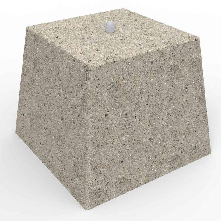 Betonblok 28 cm met schroefdraad M12 + toebehoren, Doe-het-zelf en Verbouw, Overige Doe-het-zelf en Verbouw, Nieuw, Ophalen of Verzenden