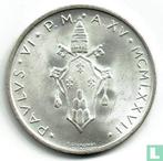 Vaticaan 500 lire 1977 Book of the Evangelists, Verzenden, Losse munt, Goud