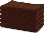 The One Badlaken 70×140 cm Bruin – Set van 5, Huis en Inrichting, Badkamer | Badtextiel en Accessoires, Verzenden, Nieuw