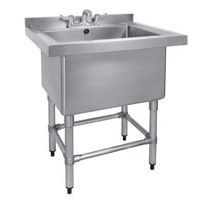 Vogue diepe RVS spoelbak 1 bak 77x60, Zakelijke goederen, Horeca | Keukenapparatuur, Nieuw in verpakking, Verzenden