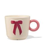 HEMA Mok 14.7cm keramiek strik, Verzenden, Nieuw