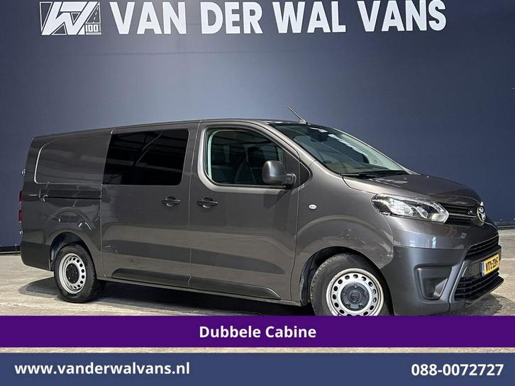 Toyota ProAce Worker | 2.0 D-4D 145pk L3H1 Dubbele Cabine, Auto's, Bestelauto's, Dealer onderhouden, Te koop, Handgeschakeld, Diesel