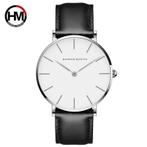 Hannah Martin Unisex Horloge | Luxe Horloge Nieuw | Lederen, Overige merken, Overige materialen, Leer, Verzenden