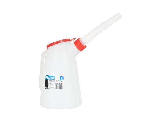 Olie-/ Vloeistofkan Met Schenktuit - 1 Liter Inhoud - Schenk, Auto diversen, Autogereedschap, Nieuw, Ophalen of Verzenden
