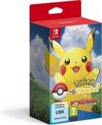 Pokémon: Lets Go, Pikachu! + PokeBall Plus Pack Switch, 2 spelers, Ophalen of Verzenden, Zo goed als nieuw, Vanaf 7 jaar