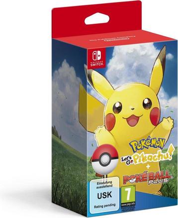 Pokémon: Lets Go, Pikachu! + PokeBall Plus Pack Switch beschikbaar voor biedingen