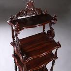 etagier ca 1865 met gestoken lier in de kroon No982235#, Antiek en Kunst, Ophalen of Verzenden