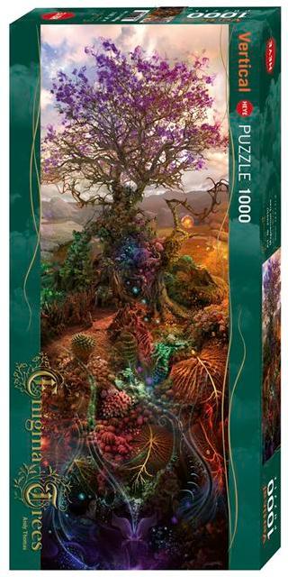 Vertical - Magnesium Tree Puzzel (1000 stukjes) | Heye -, Hobby en Vrije tijd, Denksport en Puzzels, Nieuw, Verzenden
