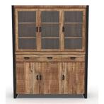 Buffetkast Mangohout Britt 160 cm, Verzenden, Nieuw, Overige houtsoorten, Industriële meubels