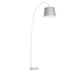 Smart booglamp staal met grijs incl. wifi A60 - Bend, Huis en Inrichting, Nieuw, Overige materialen, Modern, 200 cm of meer