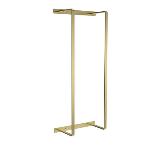 Handdoekrek BWS Jack Verticaal 67x28x14 cm Geborsteld Goud, Doe-het-zelf en Verbouw, Sanitair, Bad, Nieuw, Ophalen of Verzenden