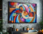 Ksavera - Cubism A1399 - abstract painting on XXL canvas