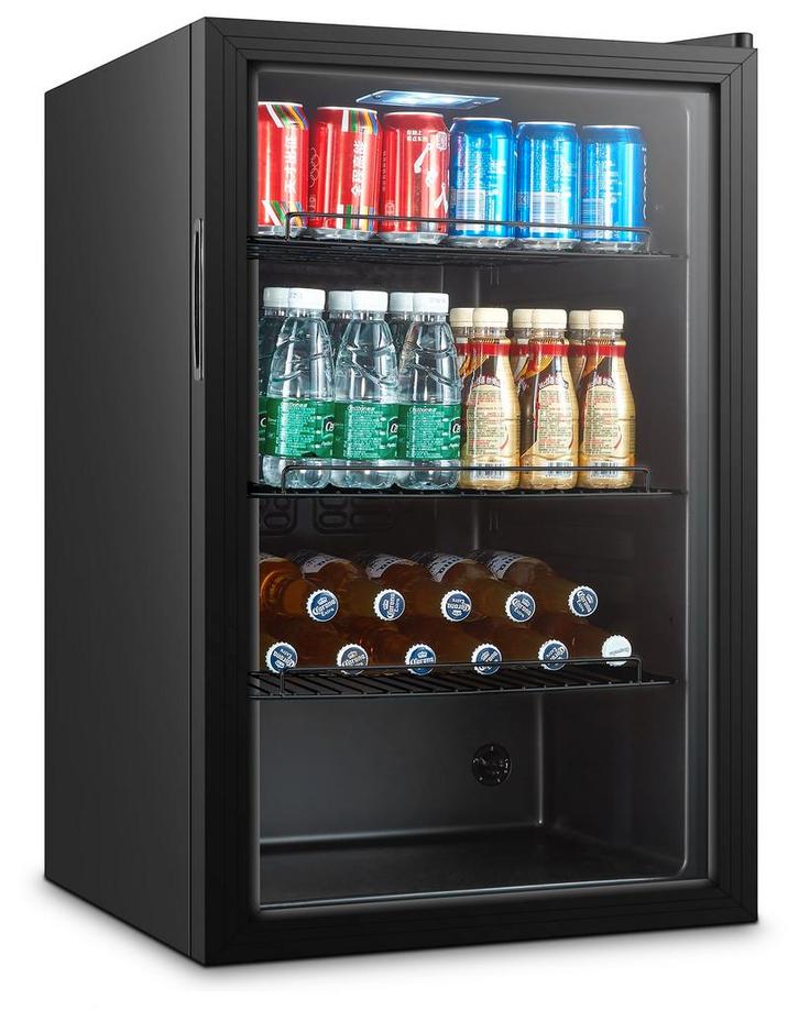 Combisteel Drankenkoeling | 150L | Zwart | +3°c/+10°c | Stat, Witgoed en Apparatuur, Koelkasten en IJskasten, Nieuw, Ophalen of Verzenden