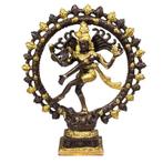 Beeld Shiva Nataraj Groot - Messing, Nieuw