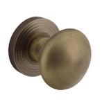 Intersteel knop op rozet vast gemonteerd met ril oud, Doe-het-zelf en Verbouw, Deuren en Horren, Verzenden, Nieuw