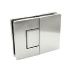 Porto Premium glas/glas 180° scharnier - RVS, Ophalen of Verzenden, Nieuw