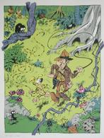 Franquin & Batem - 1 Silkscreen - Marsupilami - Indiana, Nieuw