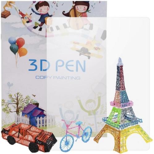 Maaleo 3D Pen Sjablonenboek - 40 Creatieve Ontwerpen voor..., Hobby en Vrije tijd, Schilderen, Nieuw, Ophalen of Verzenden
