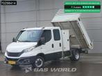 Iveco Daily 35C14 Kipper met Kist Dubbel Cabine 3,5t Trekhaa, Stof, Gebruikt, Euro 6, Iveco